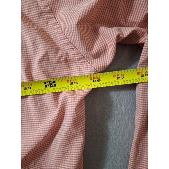 Calder Carmel Dress Shirt Men's XL Limited Edition 1/35 Red Check Long Sleeve - Picture 8 of 8